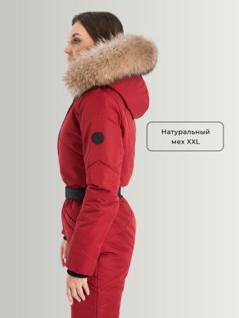 Комбинезон женский зимний GRAND Клюква